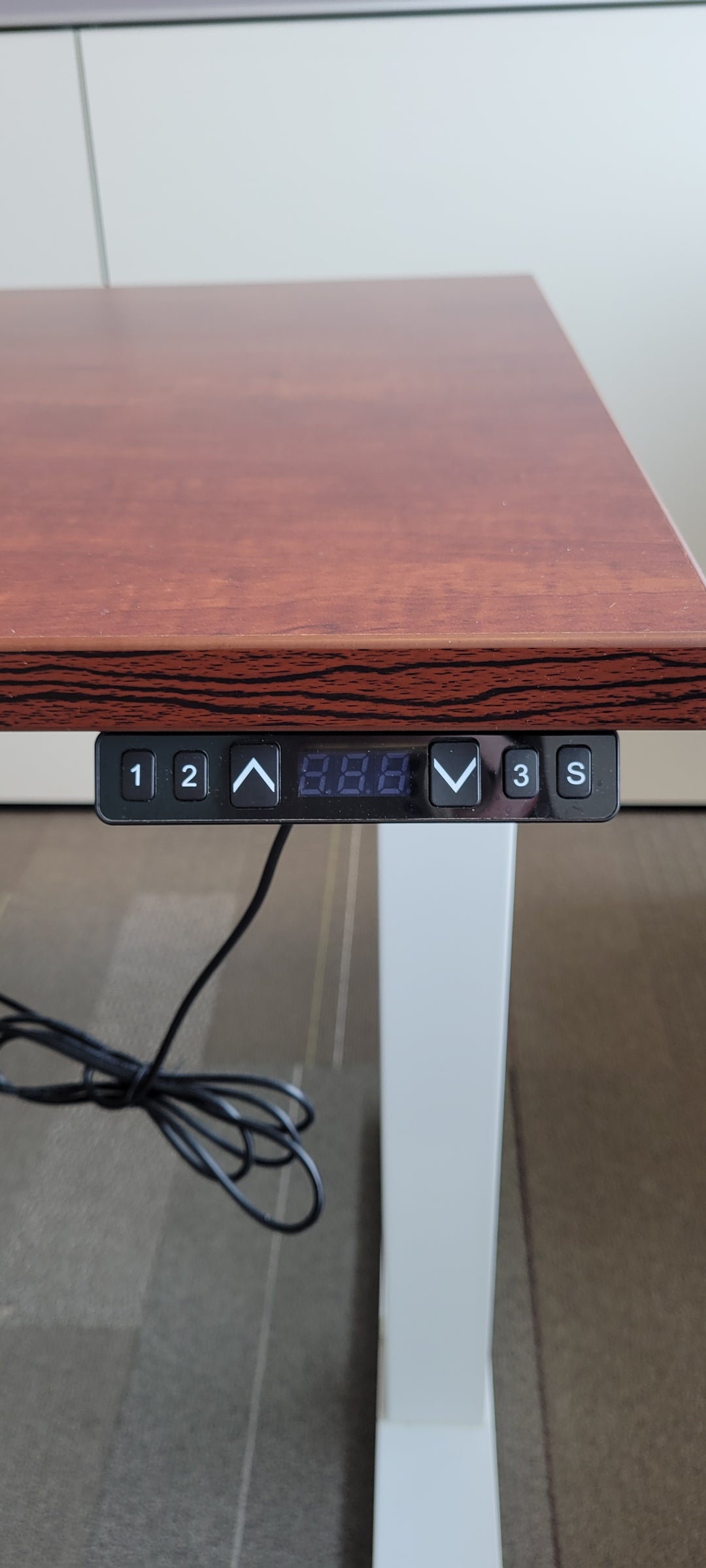 5' Electronic Height Adjustable Straight Desk