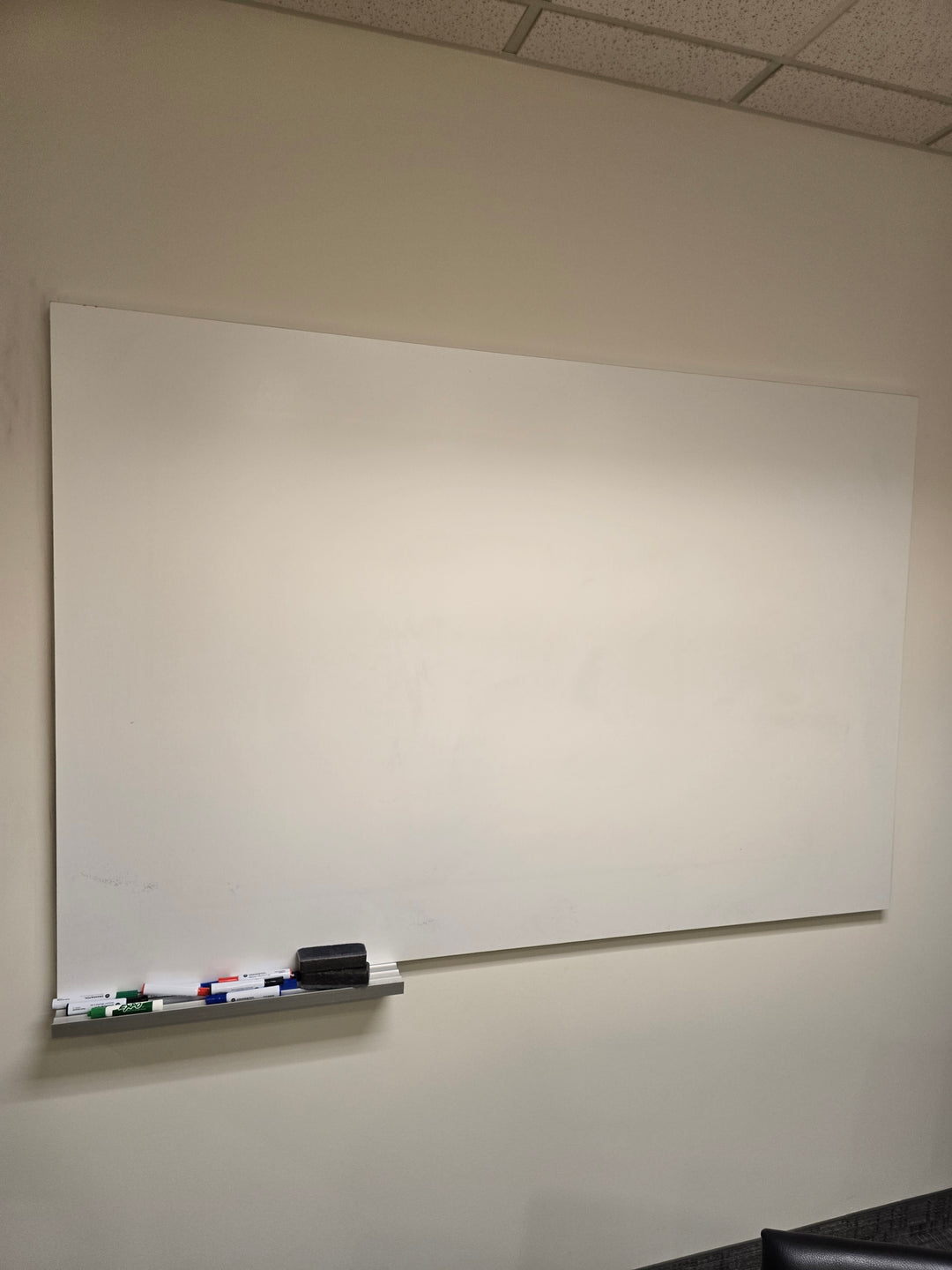 6' x 4' Frameless Whiteboard