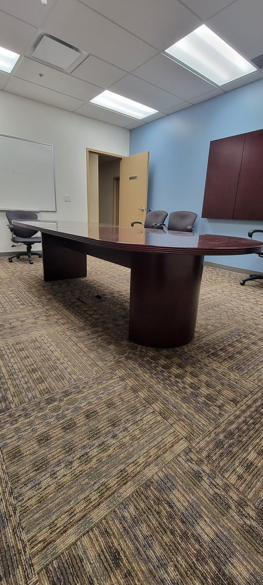 10' Racetrack Boardroom Table