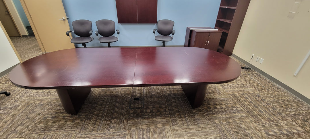 10' Racetrack Boardroom Table