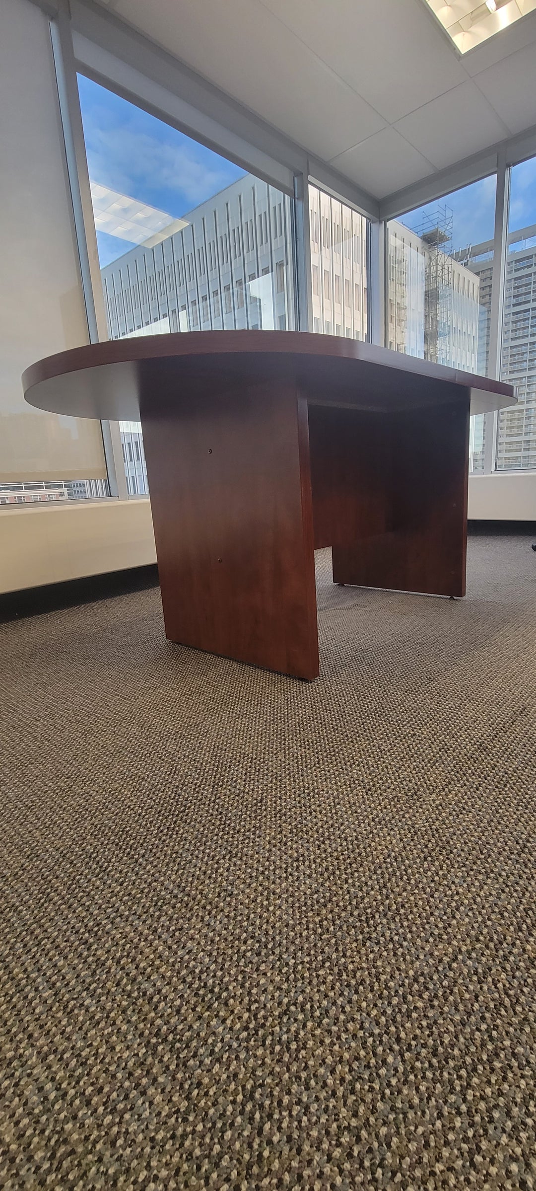 6' Racetrack Boardroom Table