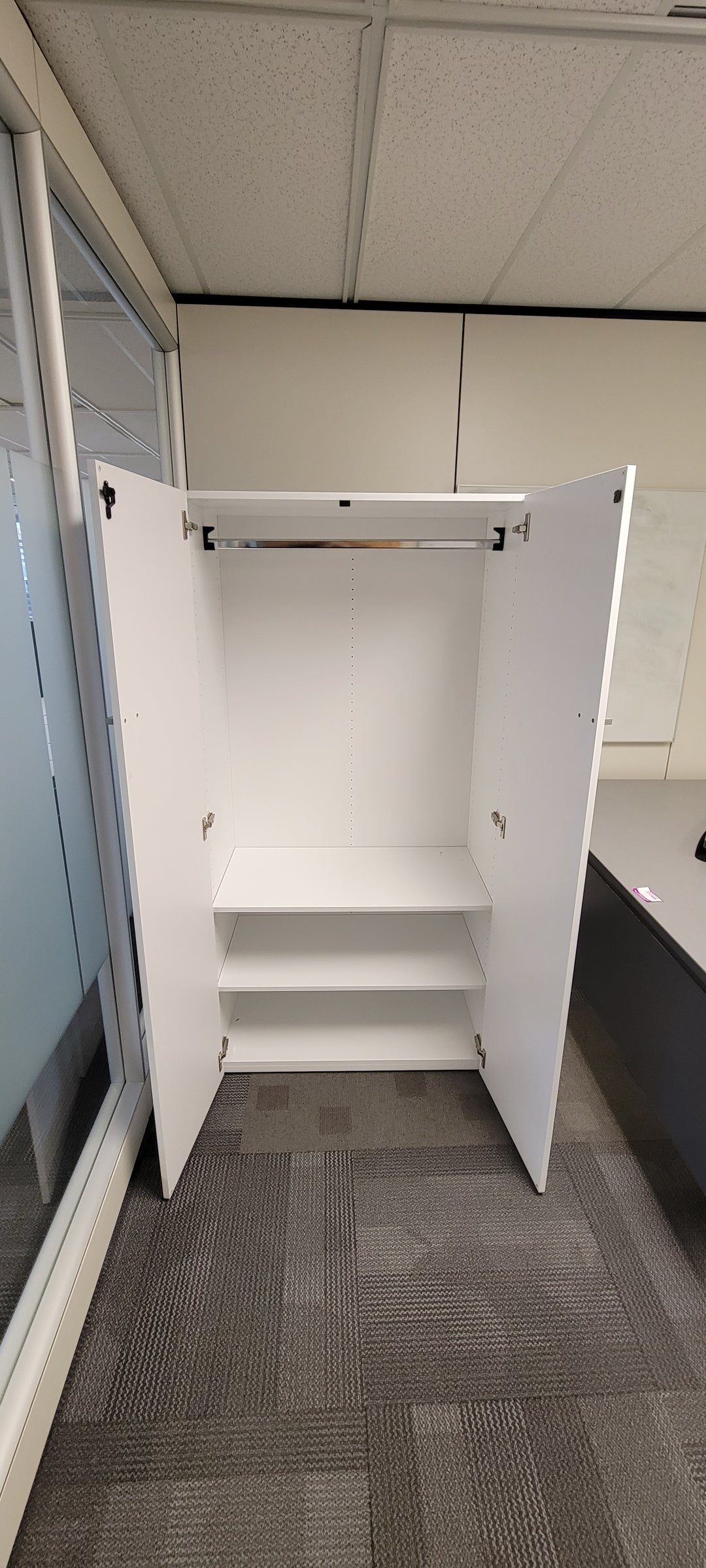 Wooden Wardrobe Combo Unit