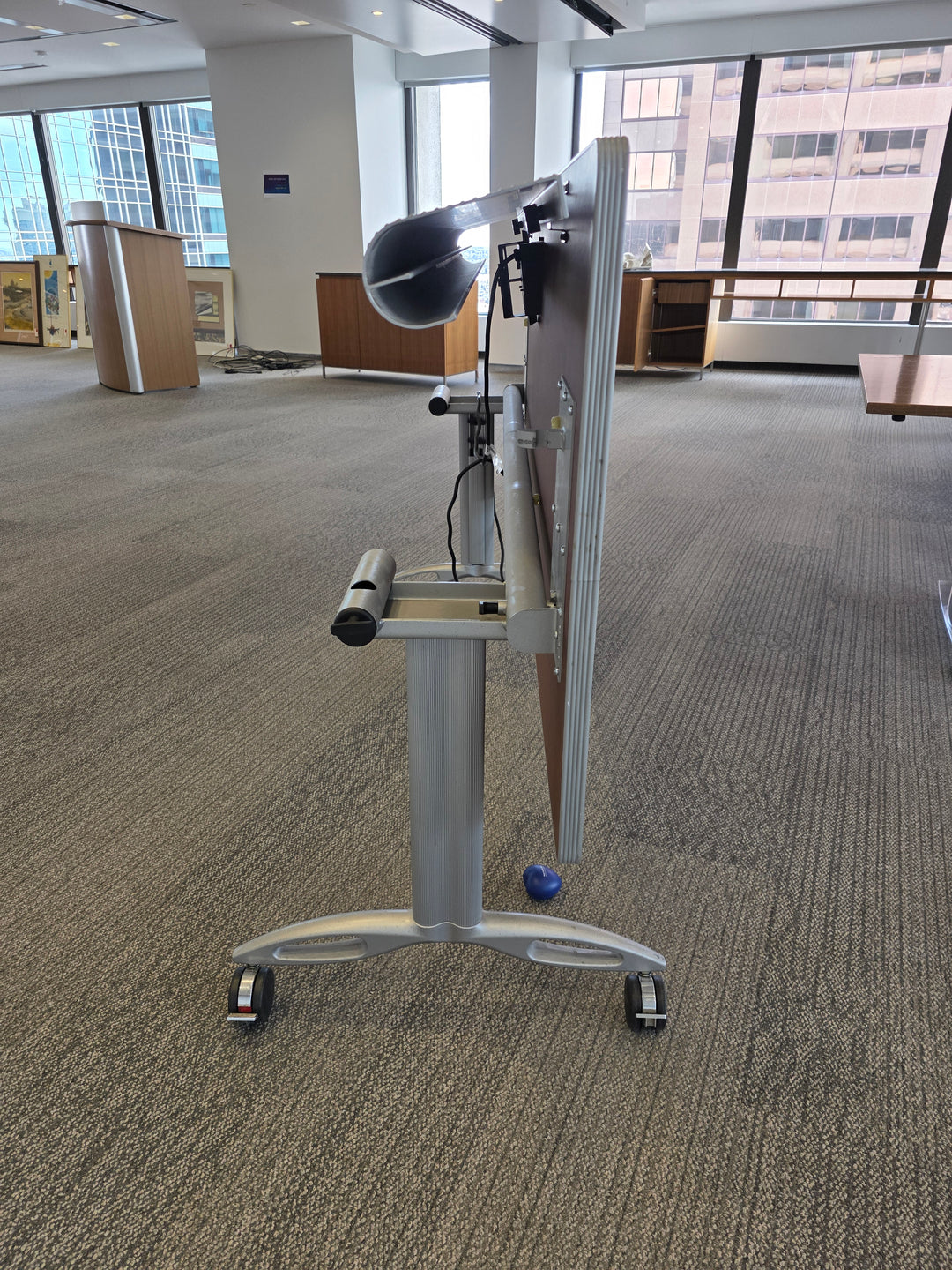 6' Mobile Flip Top Training Table
