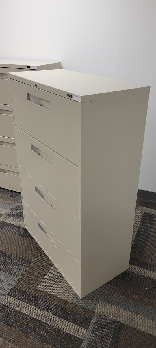 Global Metal Four High Lateral File Cabinet