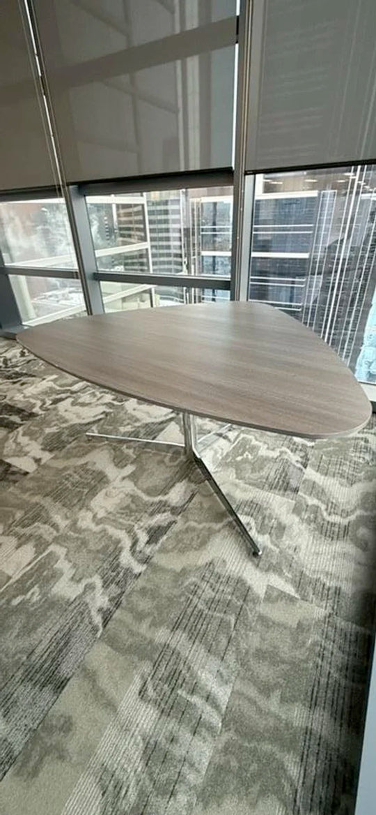 6' x 4' Haworth Triangle Meeting Table