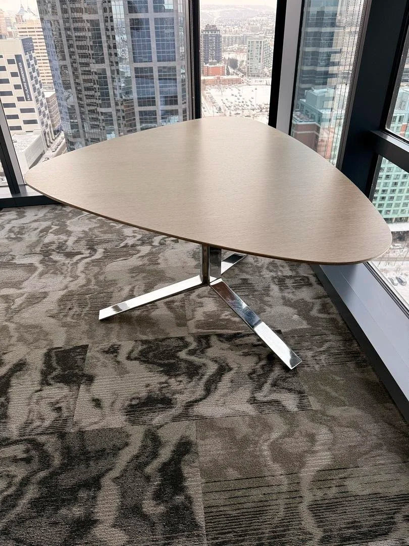 6' x 4' Haworth Triangle Meeting Table