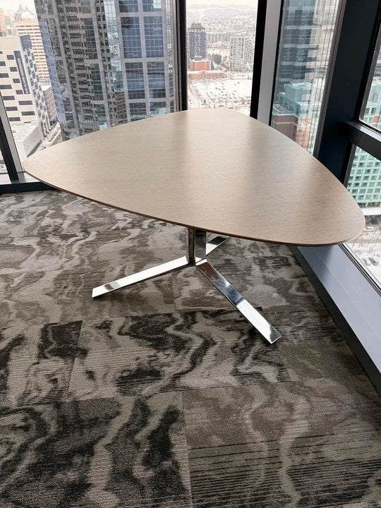 6' x 4' Haworth Triangle Meeting Table