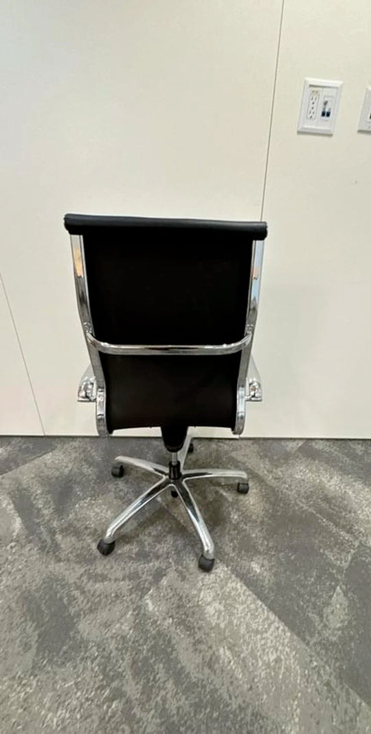 Leather Highback Meeting Chair
