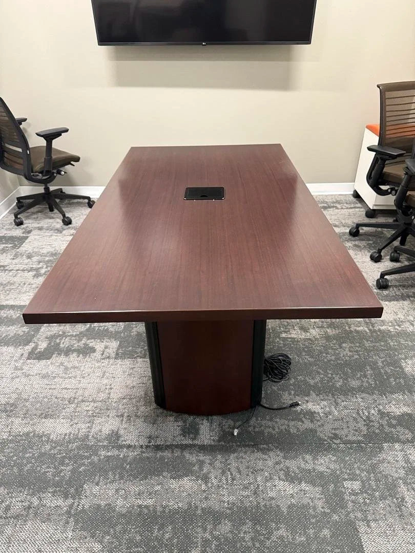 6' Rectangle Boardroom Table w/Electrical