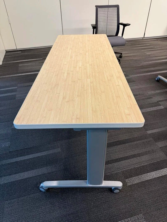 66" Mobile Flip Top Training Table