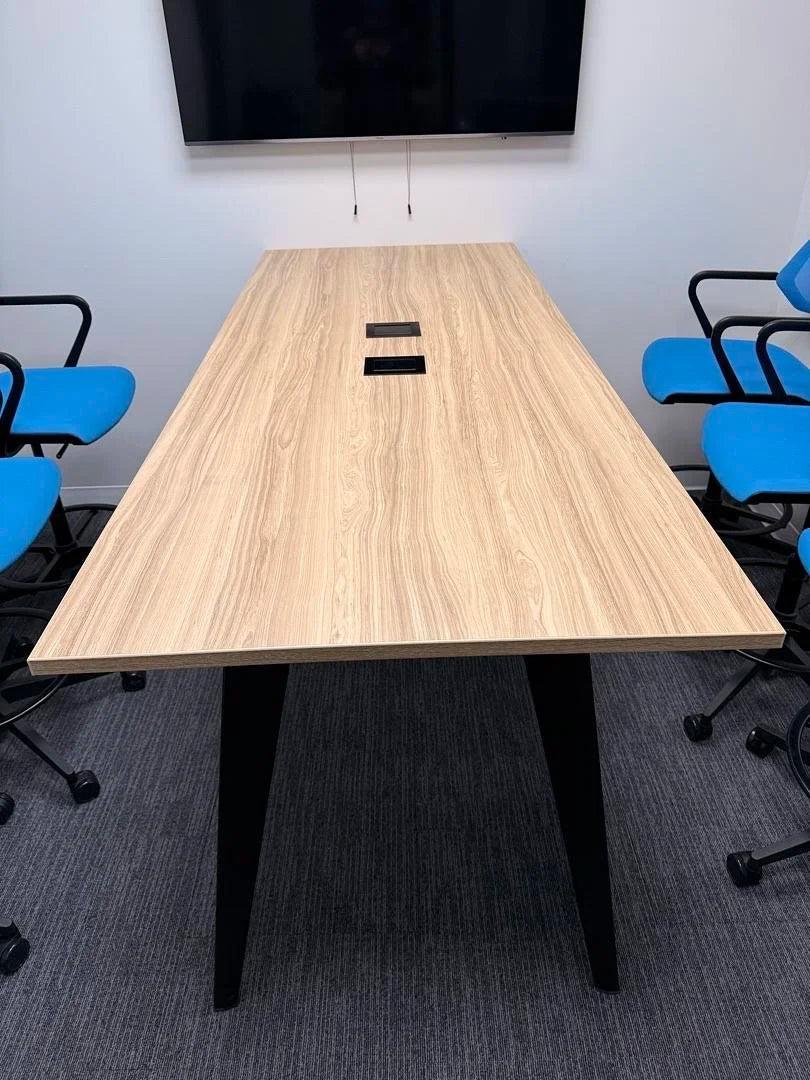 7' Steelcase Bar Height Meeting Table w/Electrical