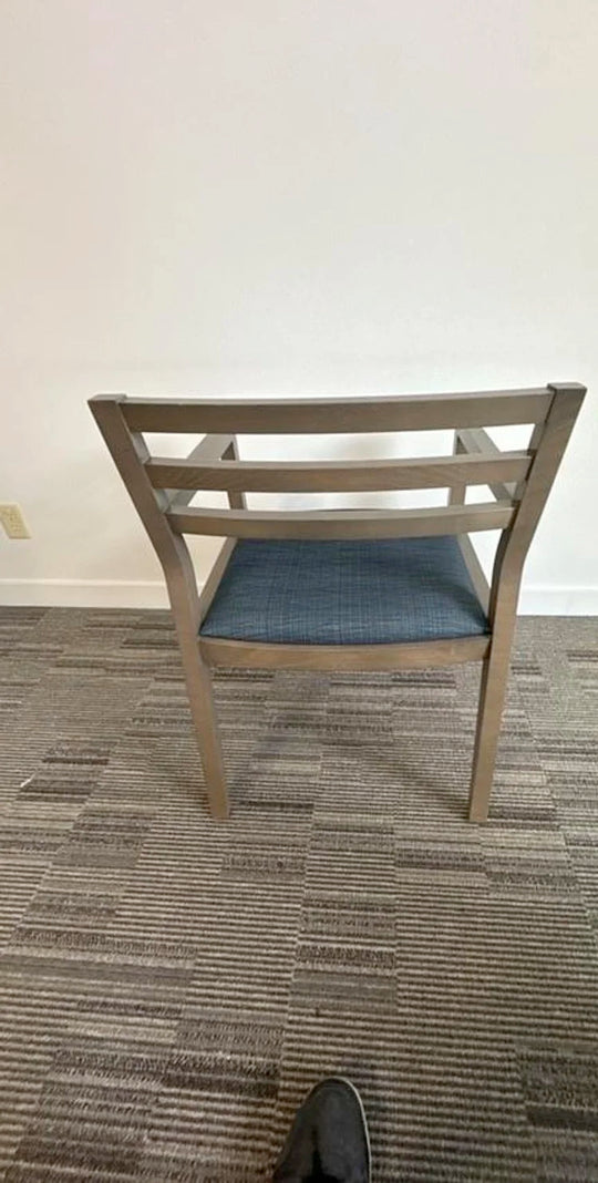 Steelcase Wood Guest Chair w/Fabric Seat
