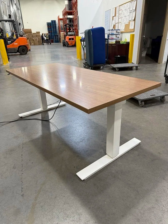 66" Electronic Sit Stand Desk (Scratch on Surface)