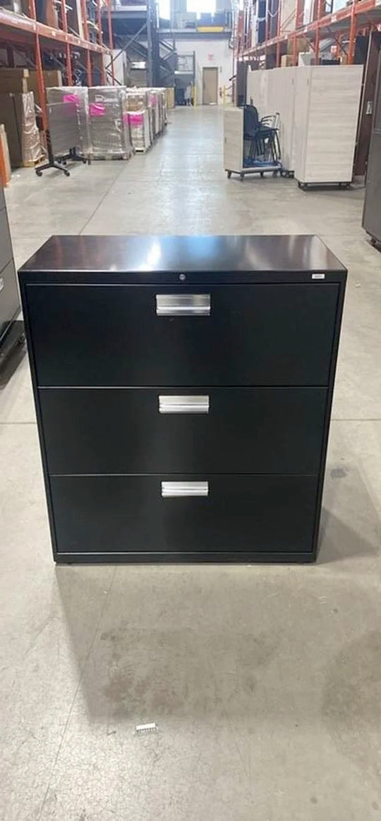 Metal 3-High File Cabinet