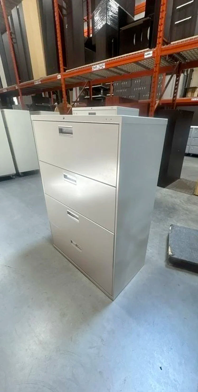 Hon Metal 4 High Lateral File Cabinet