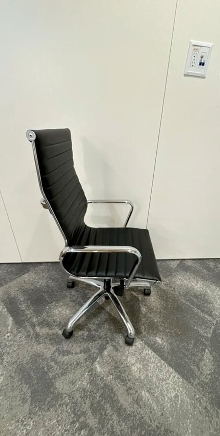 Leather Highback Meeting Chair