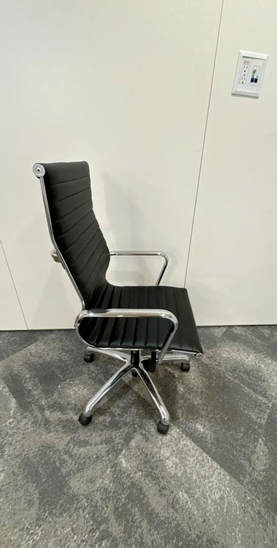 Leather Highback Meeting Chair