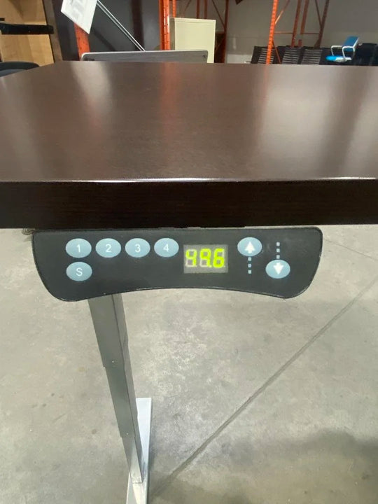 RH L Shape Electronic Sit Stand Desk