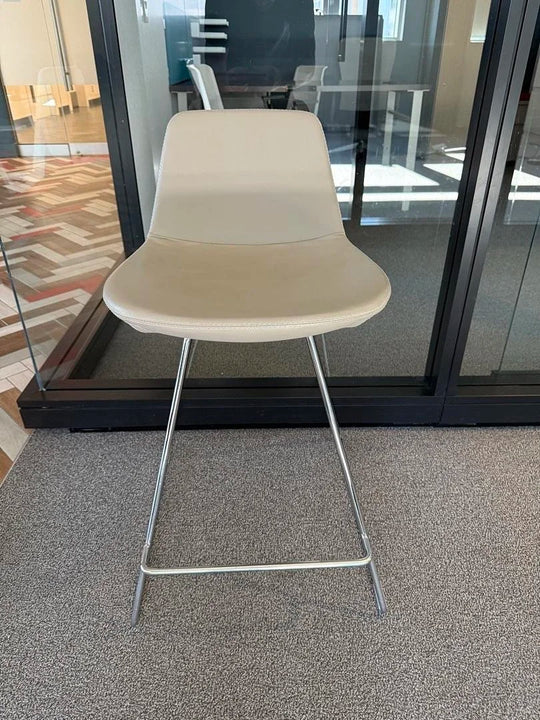 Leather Counter Height Stool