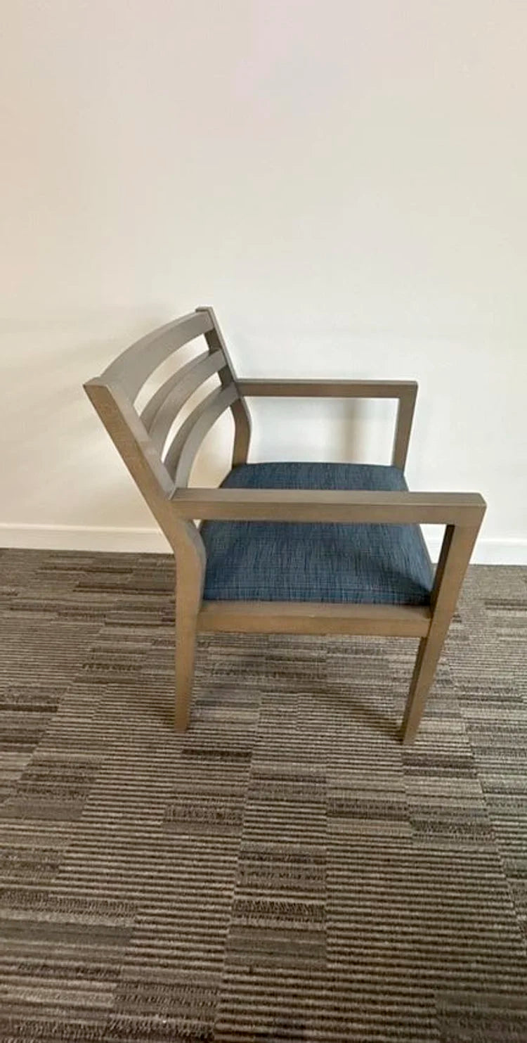 Steelcase Wood Guest Chair w/Fabric Seat