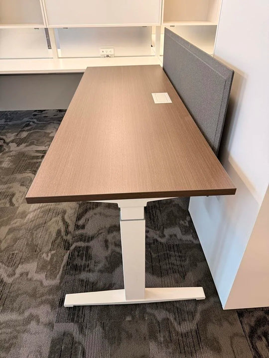 7' Herman Miller Electronic Sit Stand Desk w/Electrical