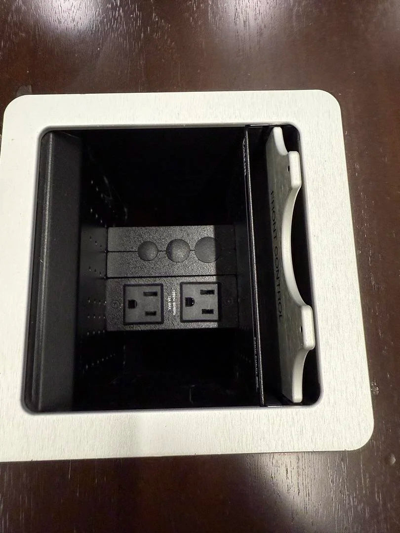 16' Rectangle Boardroom Table w/Electrical