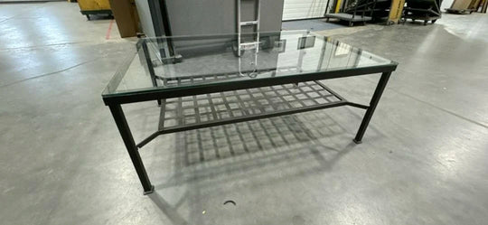 Metal/Glass Coffee Table