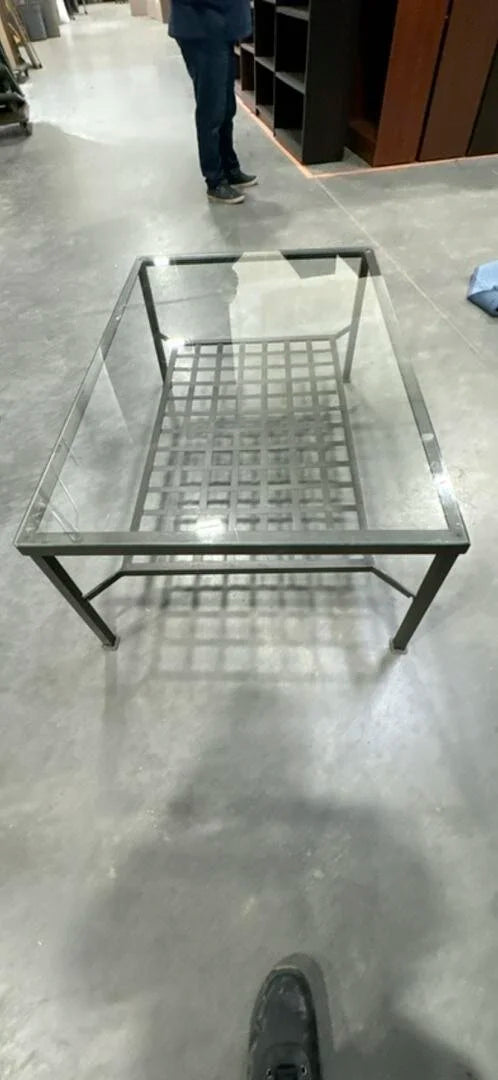Metal/Glass Coffee Table