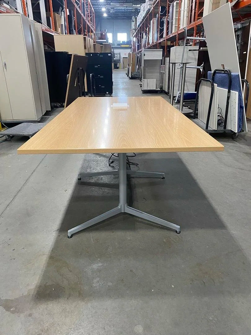 8' Rectangle Boardroom Table w/Electrical