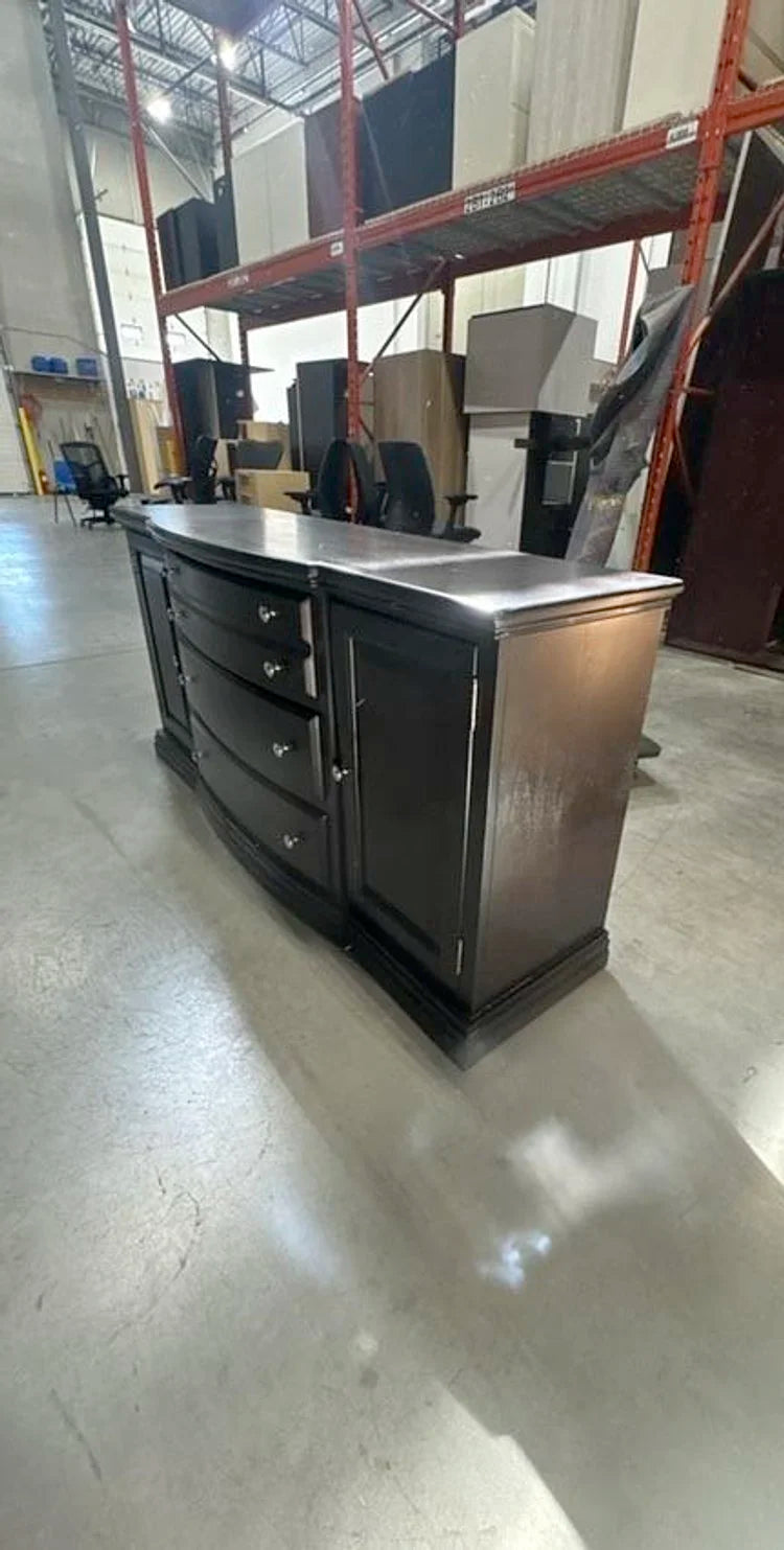 Wooden 2 Door 4 Drawer Credenza