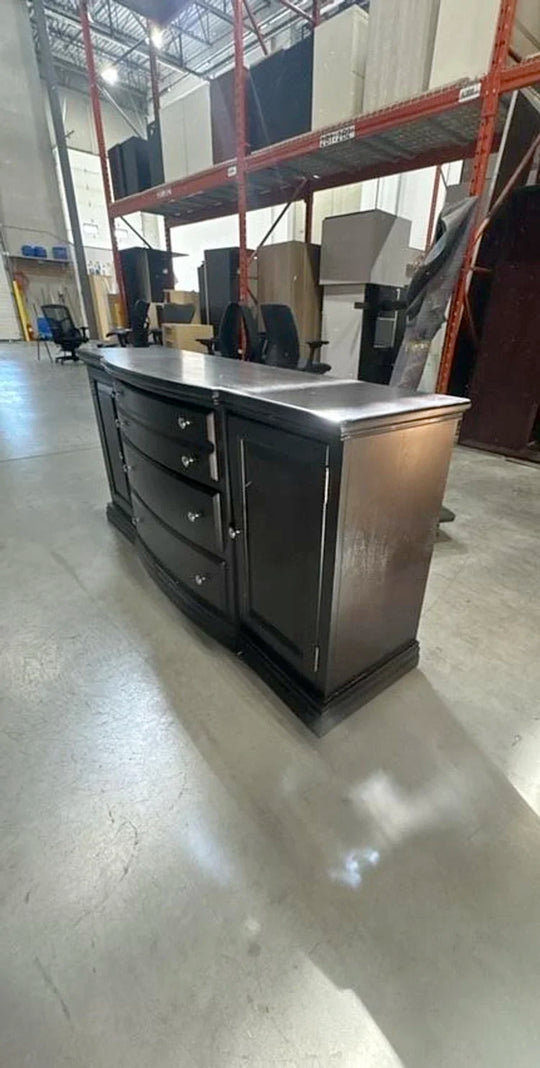 Wooden 2 Door 4 Drawer Credenza