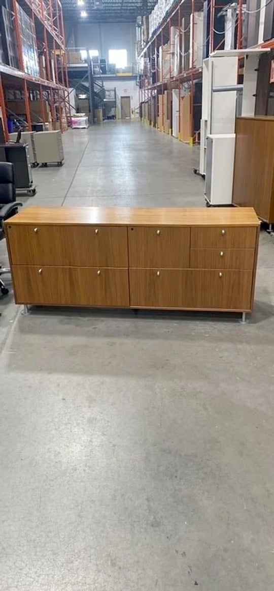 Wooden 5-Drawer Credenza