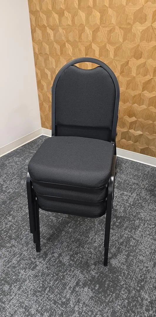 Fabric/Metal Stacking Chair