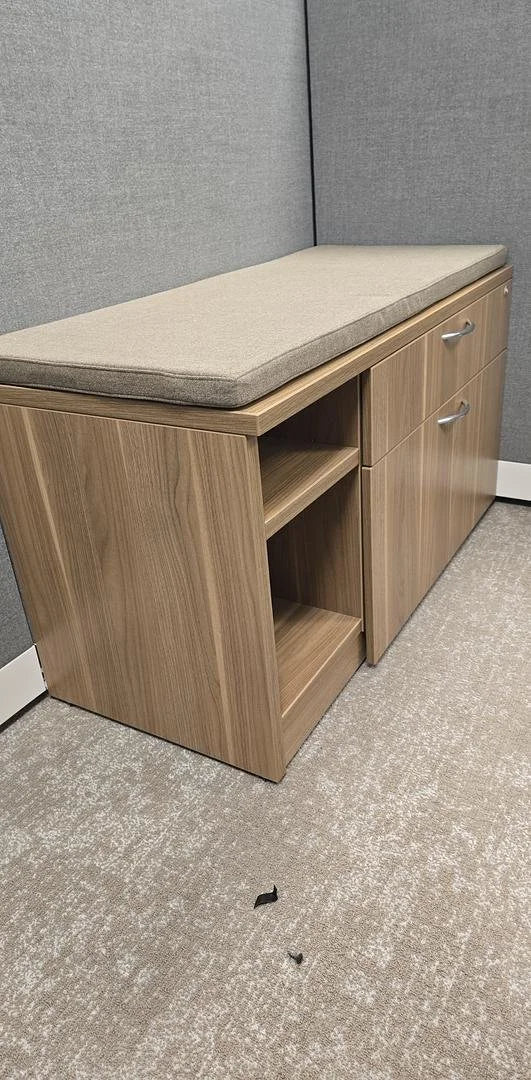 Steelcase RH Credenza w/Cushion