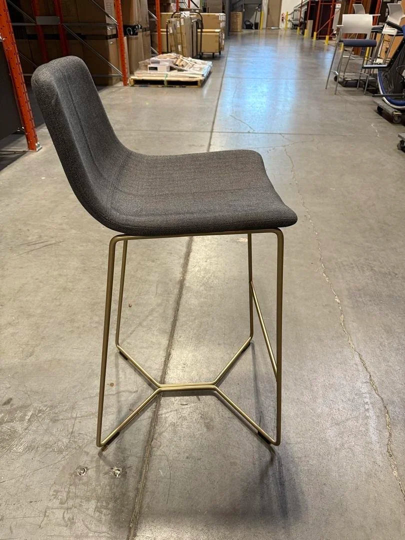 Steelcase Fabric Bar Stool
