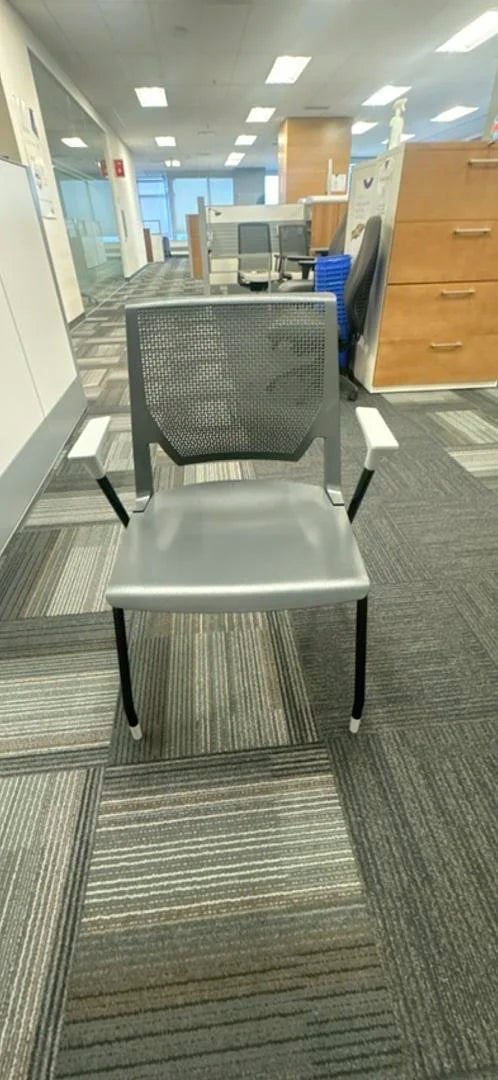 Haworth Plastic Stacking Guest Chair