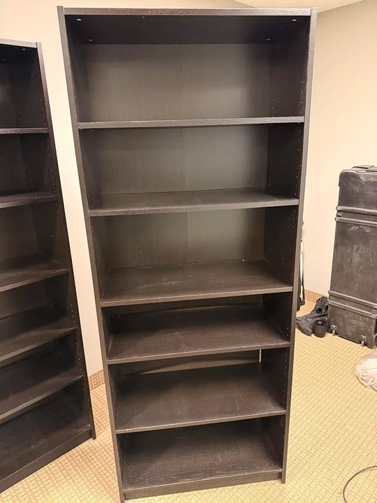 Wooden 6-High Bookcase