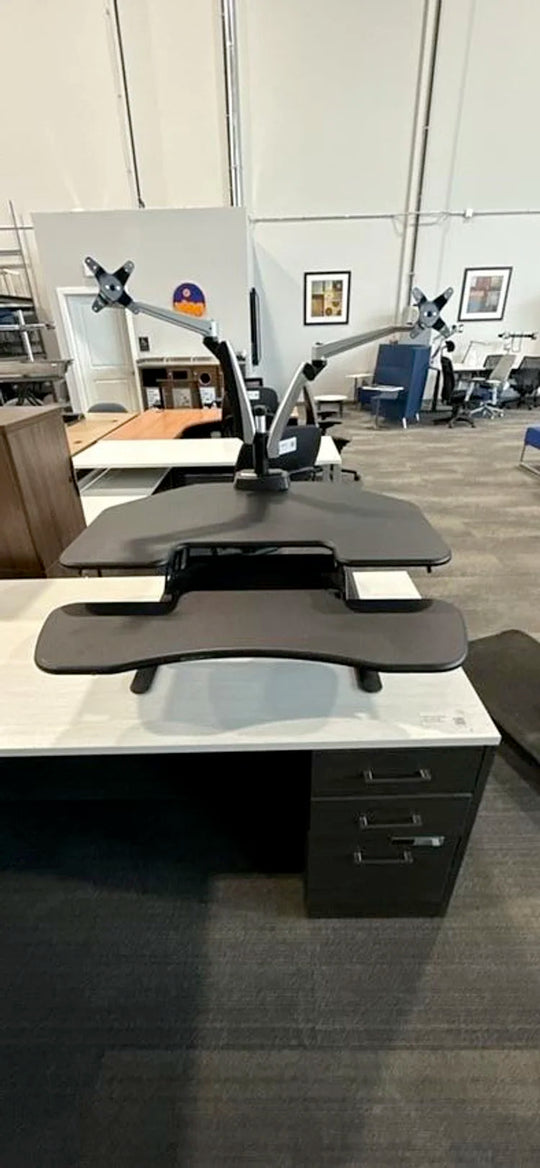 36" Vari Desk w/Dual Monitor Arm