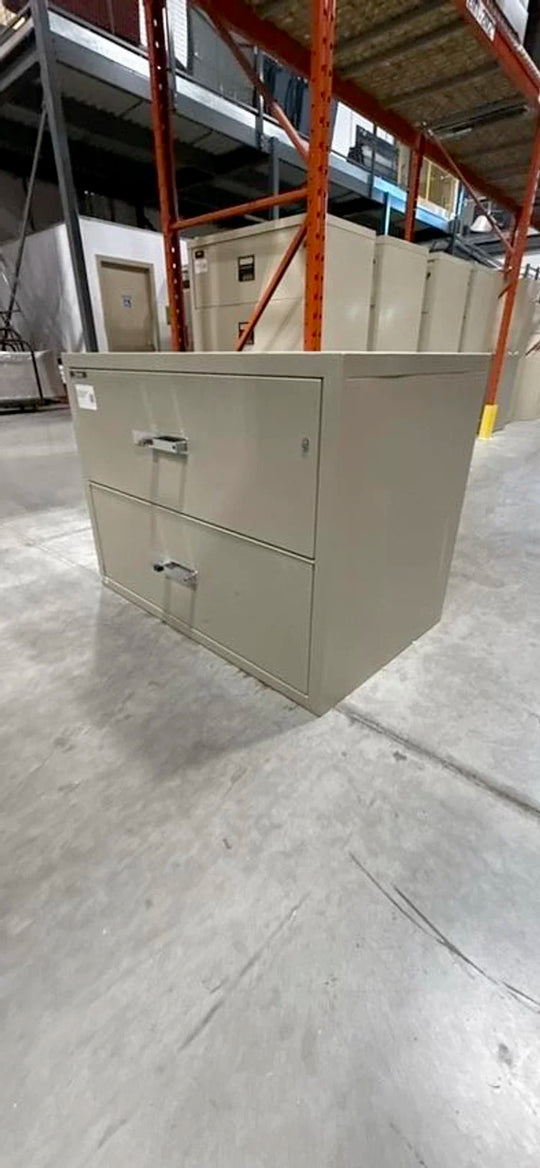 Chubb 2-High Lateral Fireproof Cabinet