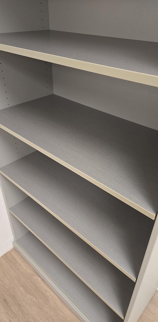 Wooden 5-High Bookcase