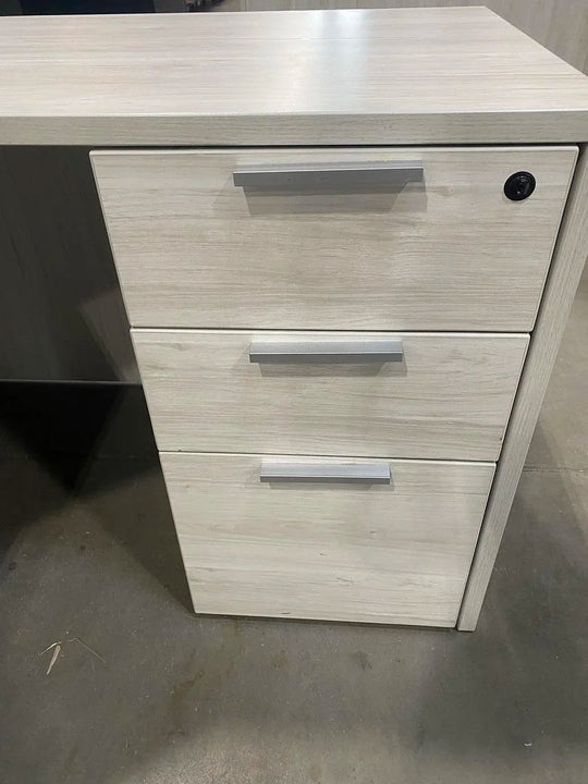 LH U-Shape Desk w/BBF Ped