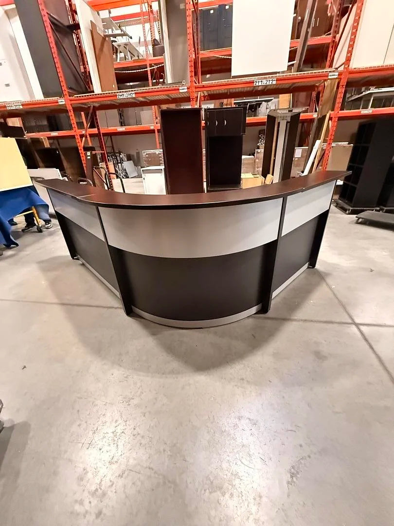 LH L-Shape Reception Desk