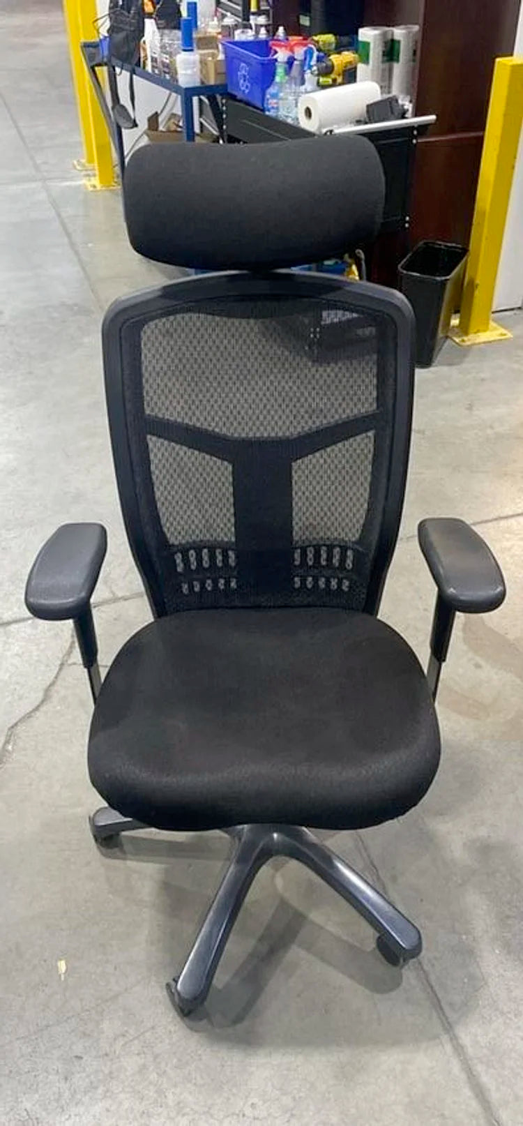 Mesh Back Fabric Task Chair w/Headrest