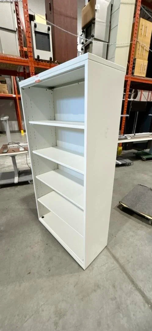 Metal 5-High Bookcase