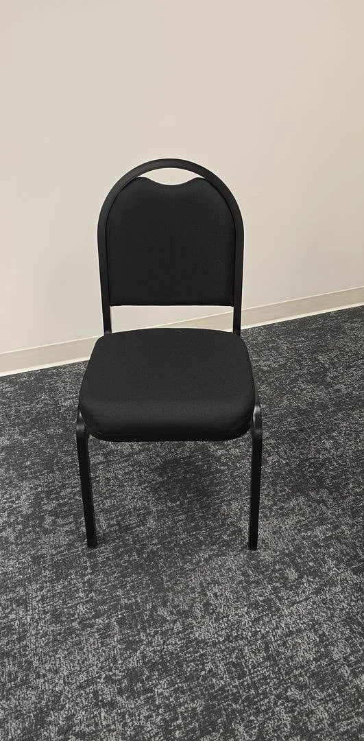 Fabric/Metal Stacking Chair