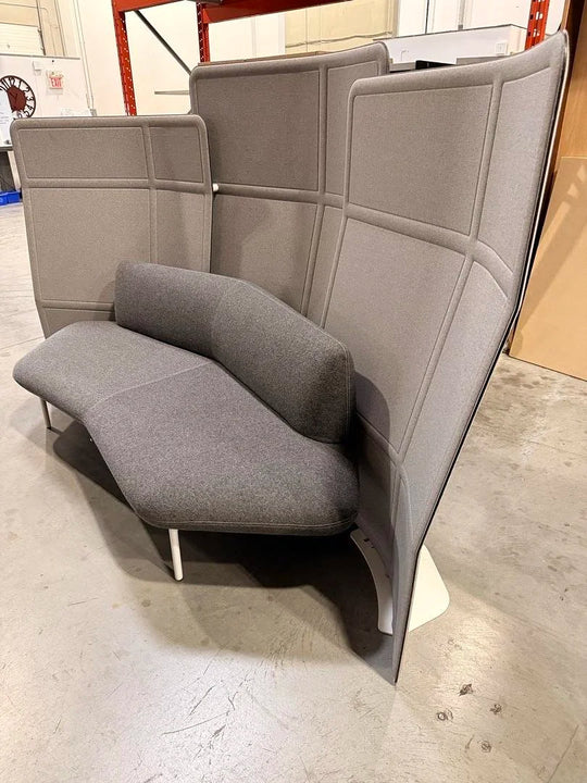 Fabric Sofa w/Privacy Shroud