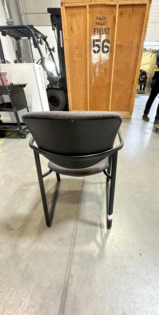 Haworth Fabric Sled Base Guest Chair