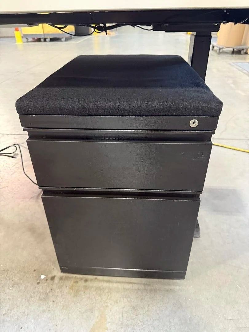 6' Electronic Sit Stand Desk w/Mobile BF Ped