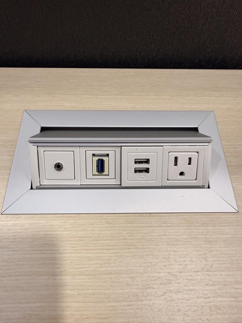 7' Herman Miller Electronic Sit Stand Desk w/Privacy and Electrical