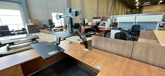 Ergotron Sit/Stand Dual Monitor Arm (Bolt Through)